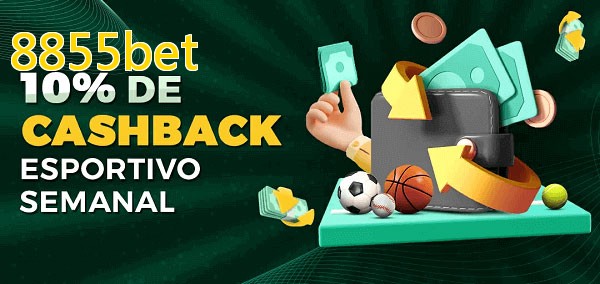 10% de bônus de cashback na 8855bet